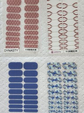 Jamberry Multi-Pack Wraps — 4 Patterns